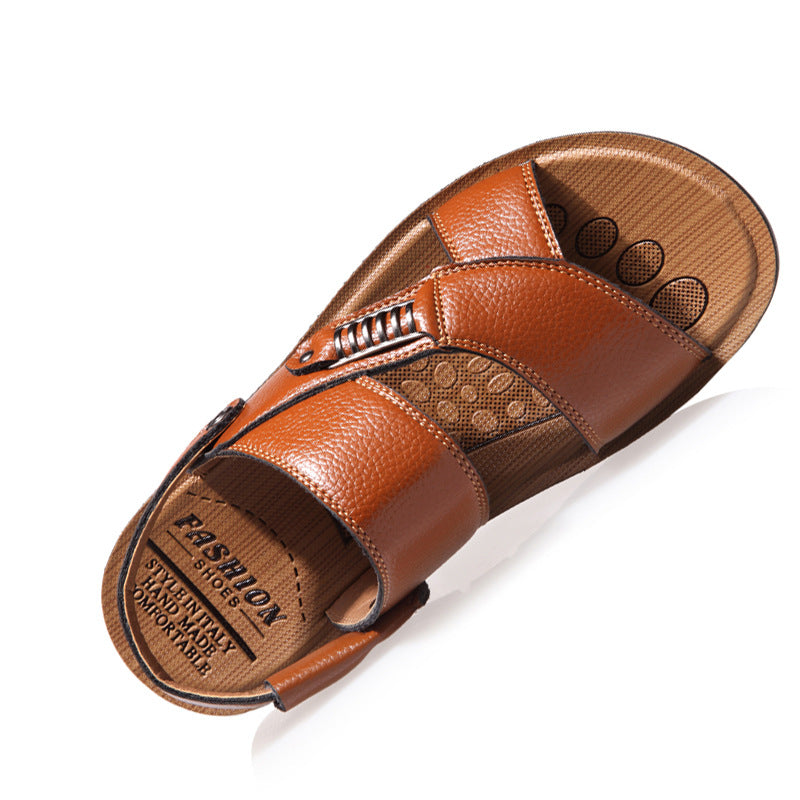 Men's Leather Sandals in 3 Colors - Wazzi's Wear