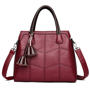 Women’s Leather Crossbody Shoulder Bag in 6 Colors - Wazzi's Wear