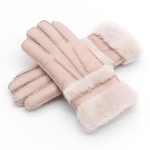 Women’s Fur-Lined Leather Gloves in 7 Colors - Wazzi's Wear