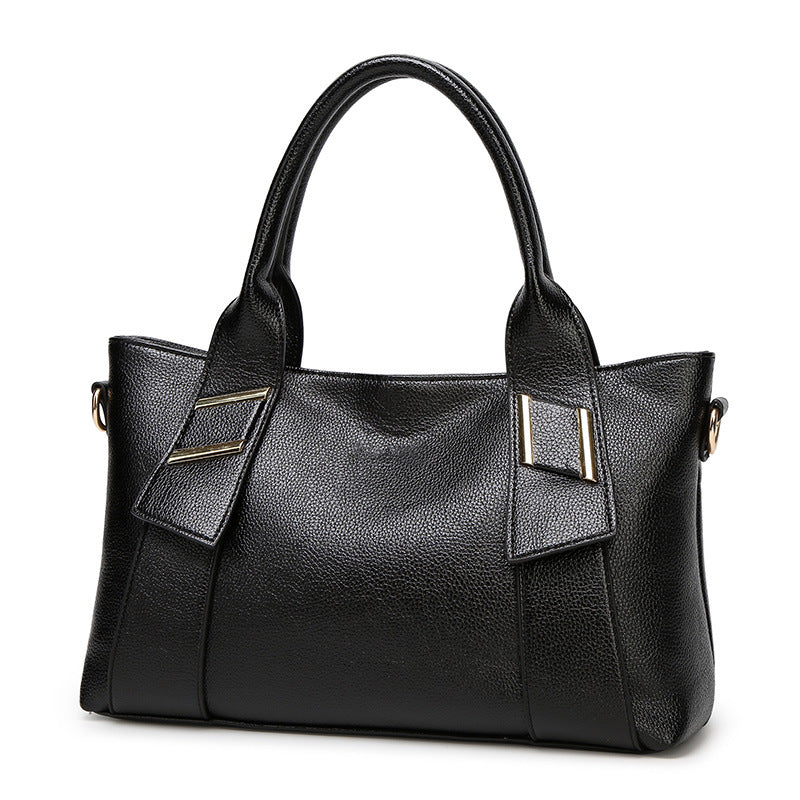 Women’s Sophisticated Hand Bag with Removable Shoulder Strap