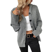 Load image into Gallery viewer, Women’s Knit Cardigan with Hood and Drawstring in 8 Colors S-XXL - Wazzi&#39;s Wear