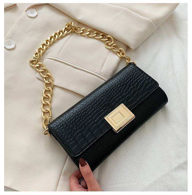 Women’s Small Shoulder Bag with Chain Strap