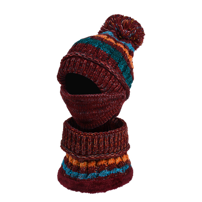 Women's Knit Toque with Matching Neck Warmer in 6 Colors - Wazzi's Wear