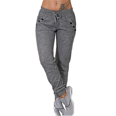 Women’s Joggers with Drawstring and Pockets in 2 Colors S-5XL - Wazzi's Wear