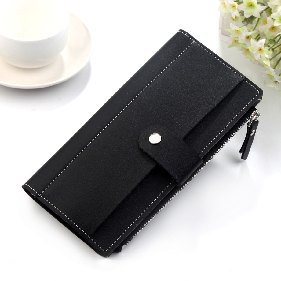 Women’s Three Fold Clutch Wallet in 6 Colors - Wazzi's Wear