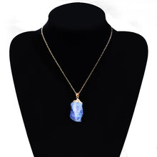 Load image into Gallery viewer, Necklace with Crystal Pendant in 9 Colors - Wazzi&#39;s Wear