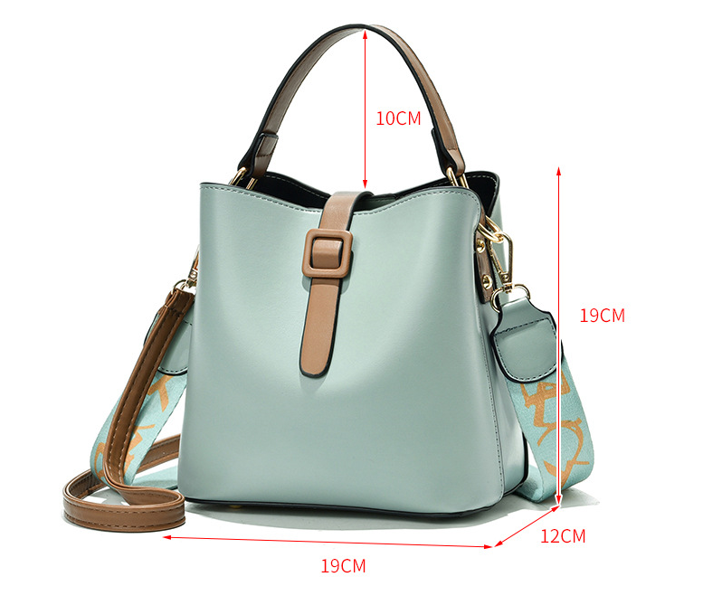 Women’s Bucket Shoulder Bag in 4 Colors - Wazzi's Wear