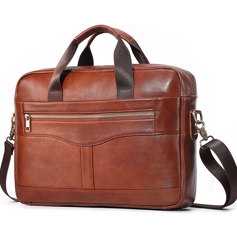 Men’s Leather Crossbody Bag in 2 Colors - Wazzi's Wear