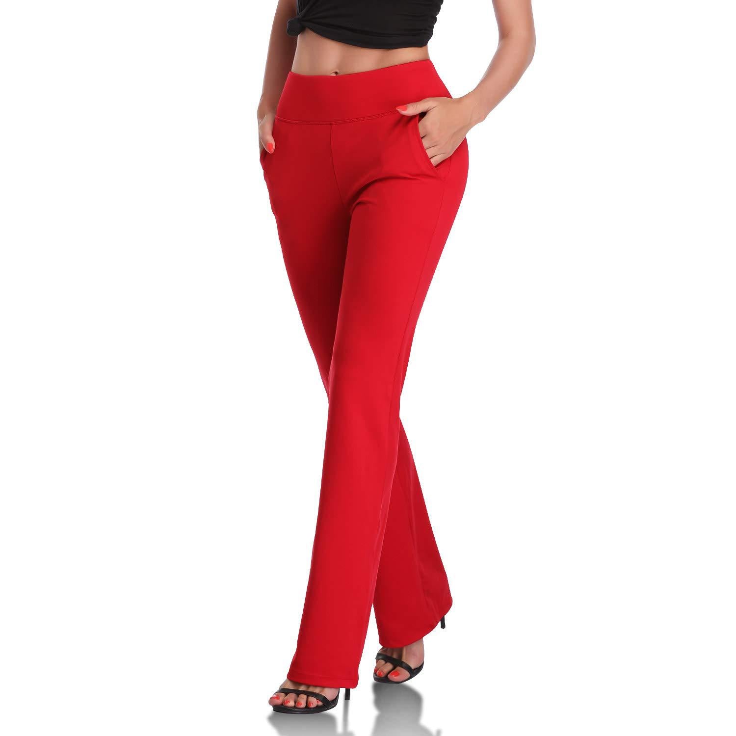 Women's Slim Fit Pants with Pockets