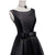 Women’s Black Hepburn Style Elegant Backless Dress S-XXXL | Wazzi's Wear