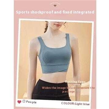 New Sports Underwear Shockproof Fitness Vest Outer Wear Women