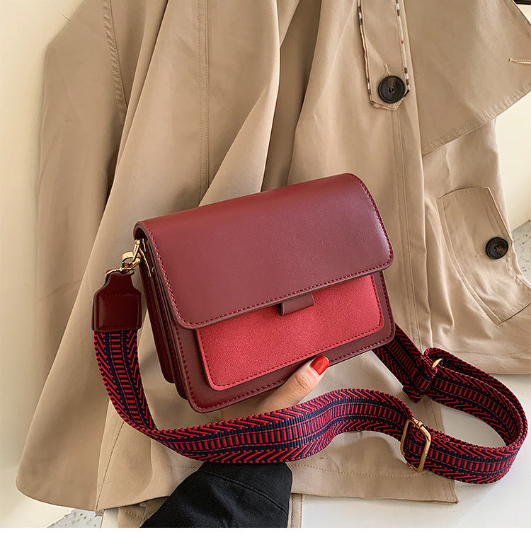 Women's Crossbody Messenger Bag with Adjustable Wide Shoulder Band in 4 Colors - Wazzi's Wear