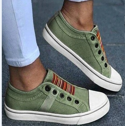 Women’s Canvas Sneaker in 4 Colors - Wazzi's Wear