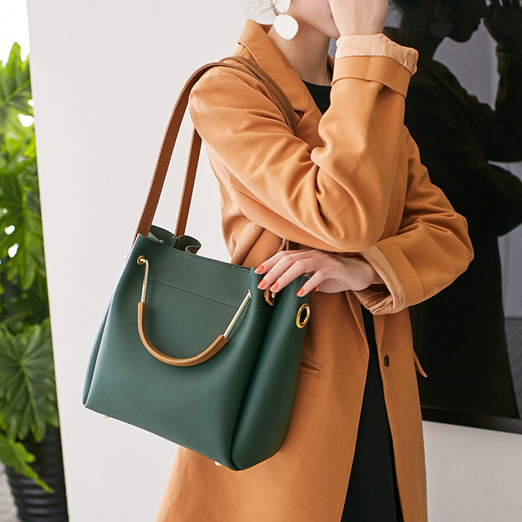 Women’s Large Capacity Messenger Shoulder Bag in 4 Colors - Wazzi's Wear