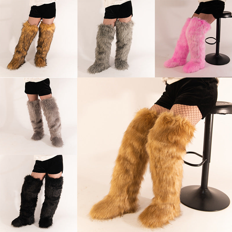 72cm Thigh-high Boots For Fall And Winter