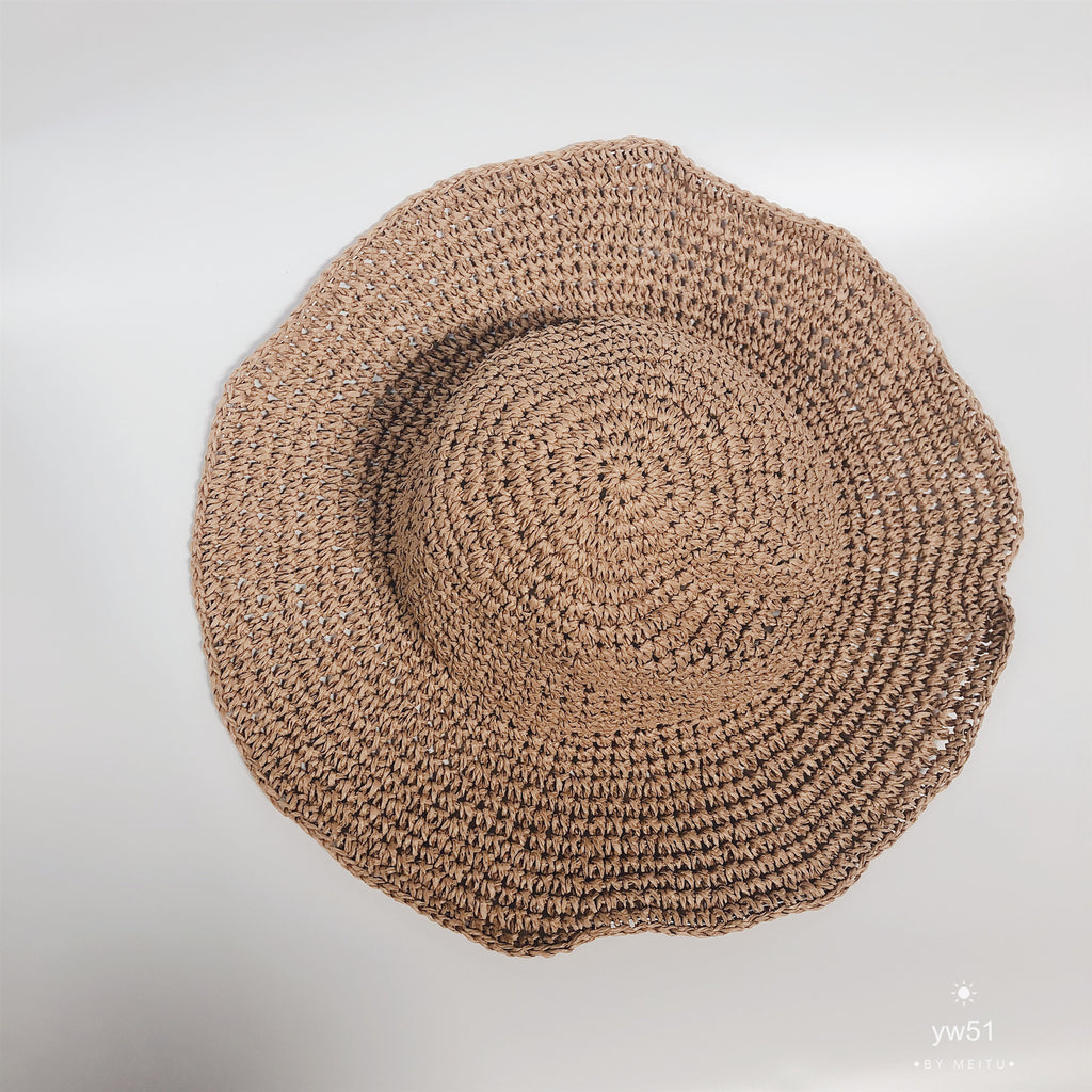 Foldable Holiday Beach Straw Hat