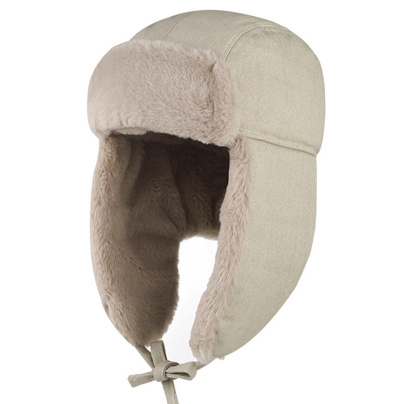 Unisex Fleece-Lined Ear Flap Hat