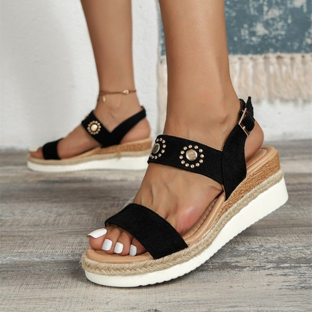 Women’s Ankle Strap Wedge Sandals