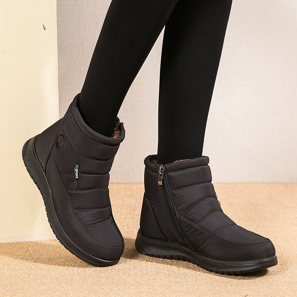 Women’s Non-Slip Waterproof Ankle Boots in 3 Colors - Wazzi's Wear