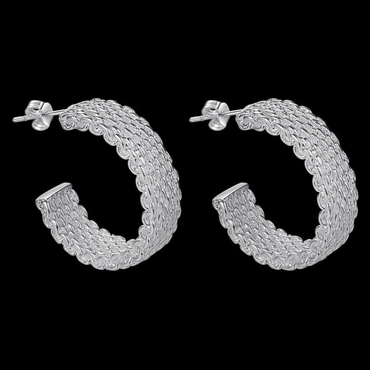 Women’s Silver Plated Earrings - Wazzi's Wear