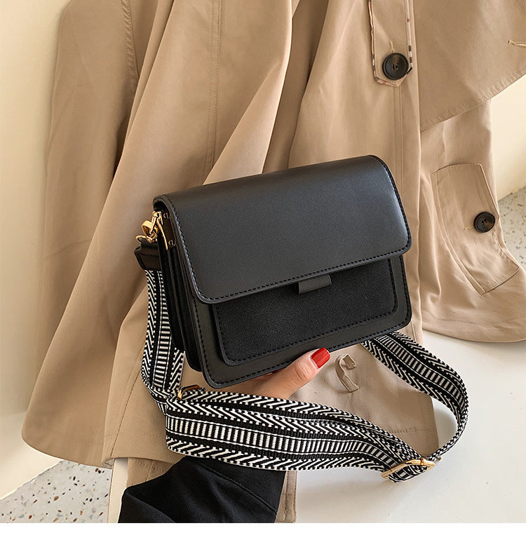 Women's Crossbody Messenger Bag with Adjustable Wide Shoulder Band in 4 Colors - Wazzi's Wear
