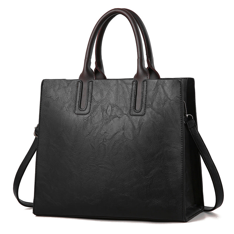 Women’s Large Capacity Hand Shoulder Bag in 5 Colors - Wazzi's Wear