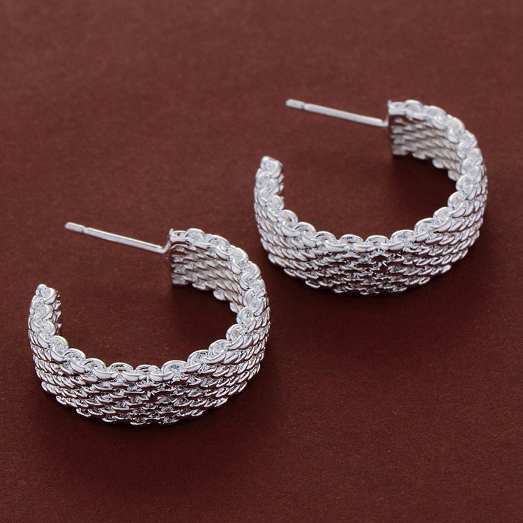 Women’s Silver Plated Earrings - Wazzi's Wear