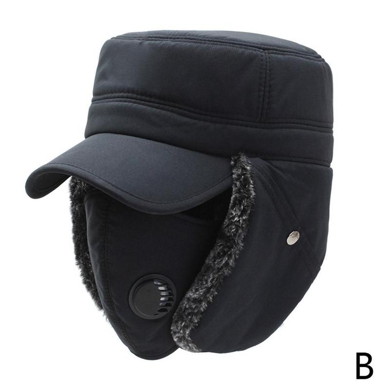 Men’s 2-in1 Warm Winter Hat and Scarf in 3 Colors - Wazzi's Wear
