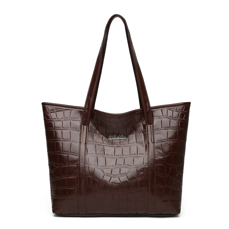 Women’s Large Capacity Shoulder Bag in 14 Colors - Wazzi's Wear