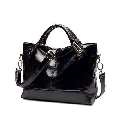 Women’s Leather Handbag with Adjustable Shoulder Strap