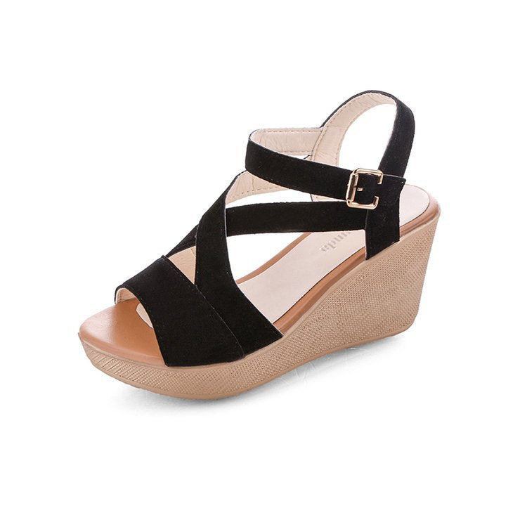 Women’s Wedge Sandals in 3 Colors - Wazzi's Wear