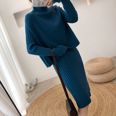 Two Piece Fashion Western Sweater Dress