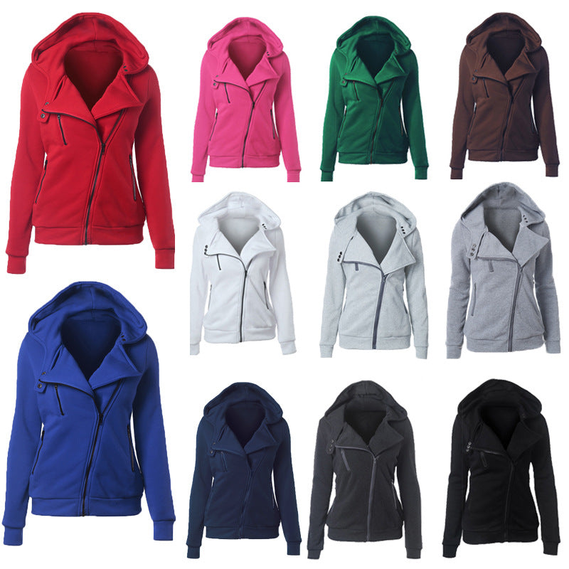 Women's Hooded Sweatshirt with Pockets in 12 Colors XS-3XL - Wazzi's Wear