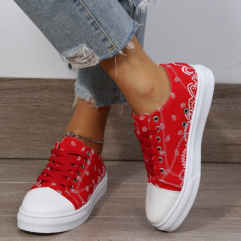 Women's Casual Canvas Sneakers in 7 Colors