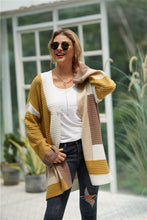 Load image into Gallery viewer, Women&#39;s Colorblock Knit Cardigan Sweater in 6 Colors S-XL - Wazzi&#39;s Wear