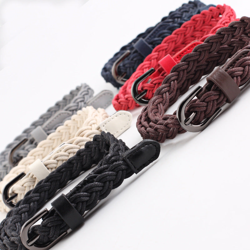 Woven Dress Belt in 8 Colors - Wazzi's Wear