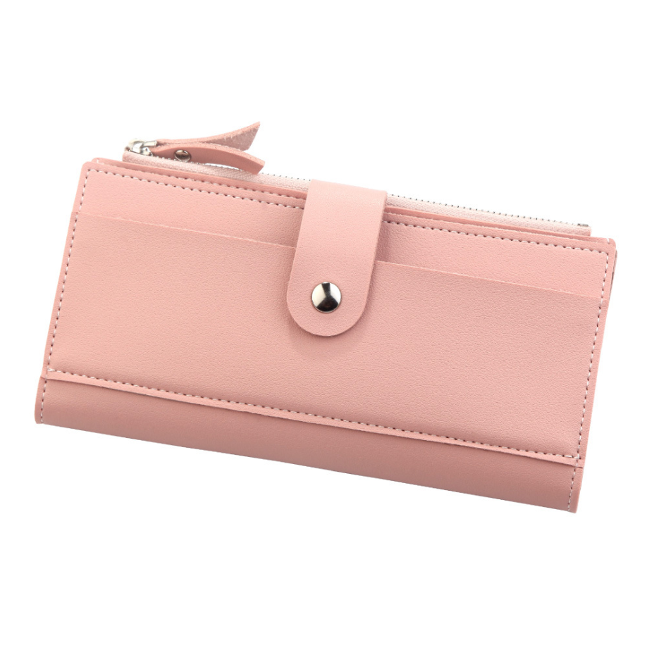 Women’s Three Fold Clutch Wallet in 6 Colors - Wazzi's Wear