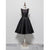 Women’s Black Hepburn Style Elegant Backless Dress S-XXXL | Wazzi's Wear
