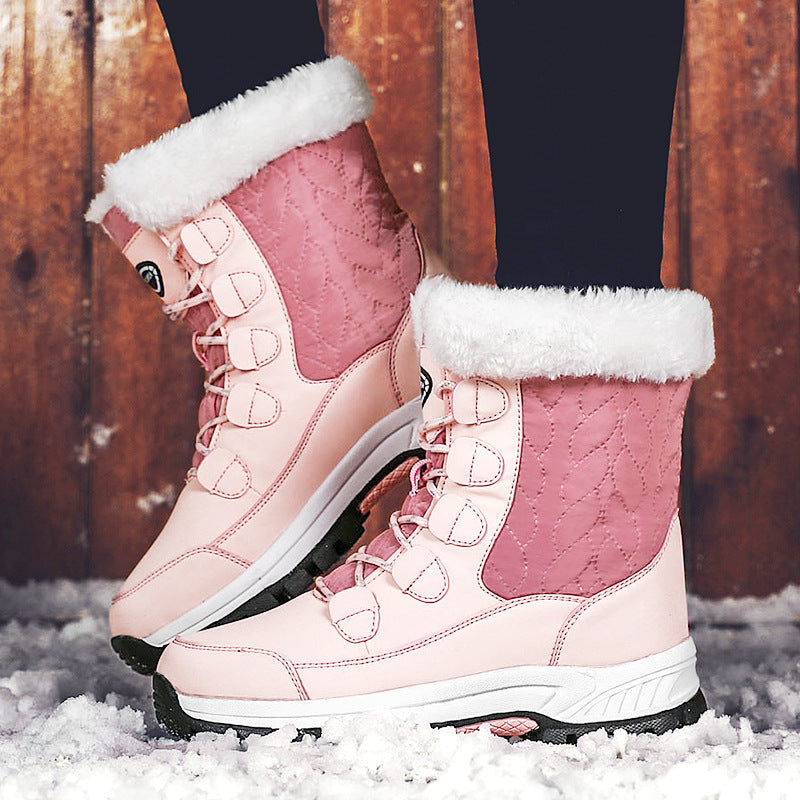 Women's Plush Suede Winter Boots in 3 Colors - Wazzi's Wear