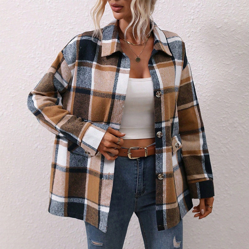 Thickening Cardigan Outerwear Top Women