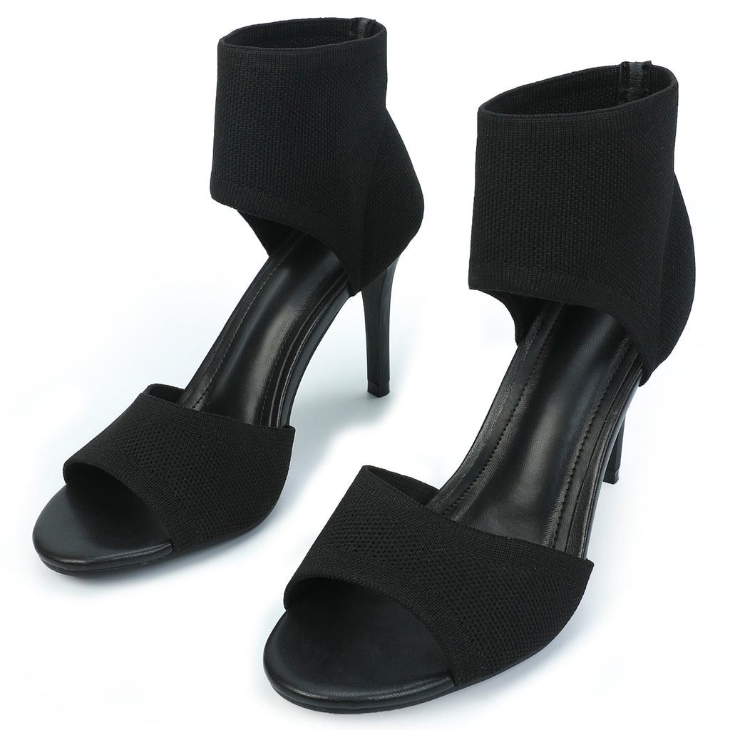 Women's Open-Toe High Heel Shoes in 3 Colors - Wazzi's Wear