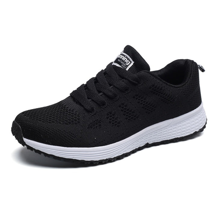 Women’s Breathable Non-Slip Flying Woven Running Shoes