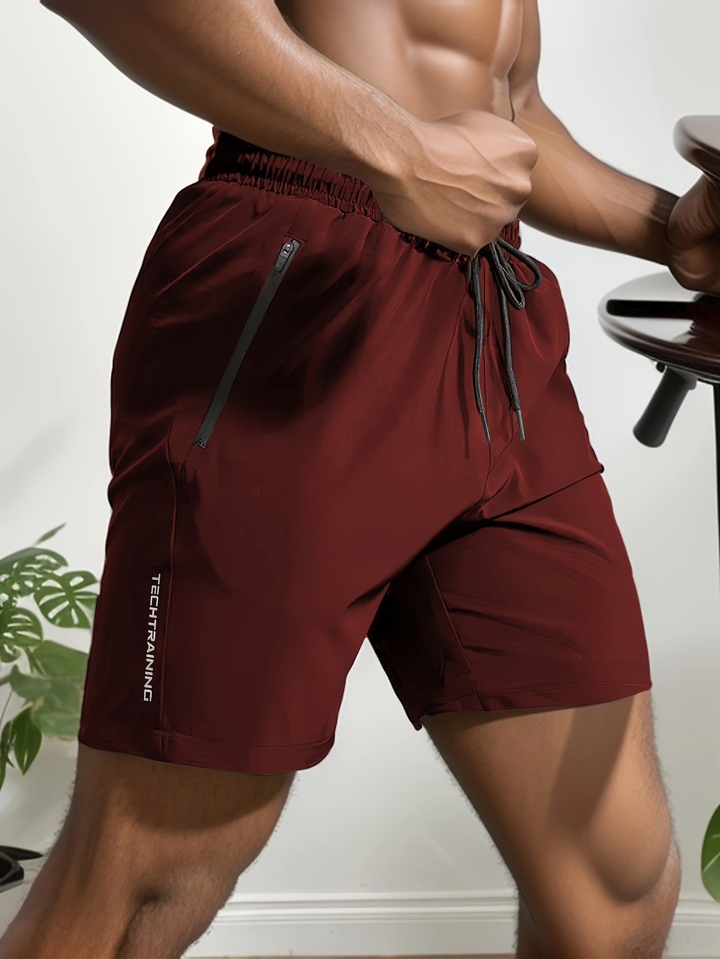 Quick Dry Men’s Workout Shorts with Pockets