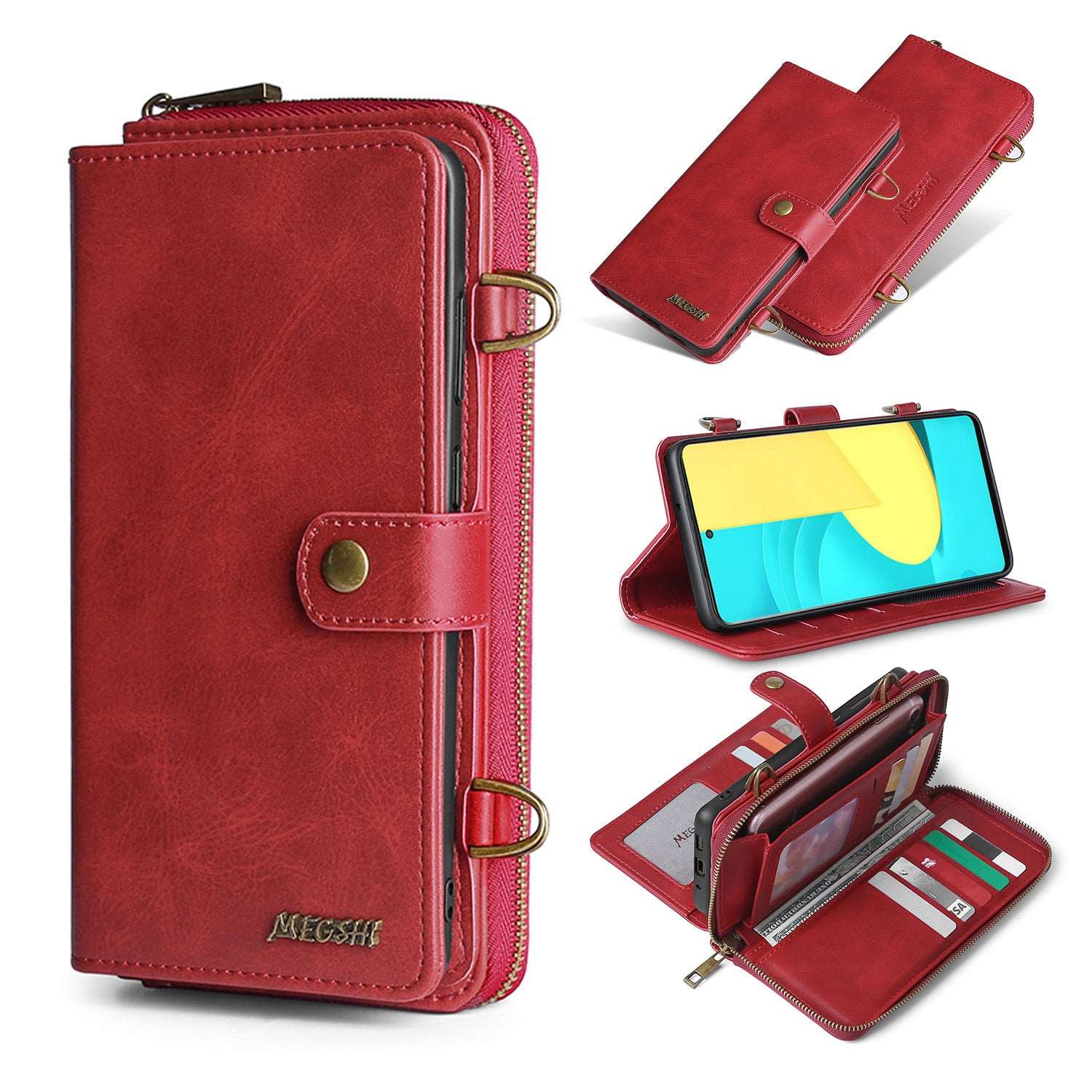 I-Phone Mobile Phone Wallet in 4 Colors - Wazzi's Wear