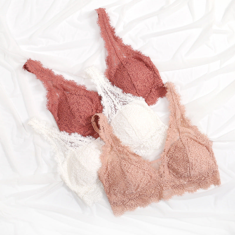 Women’s Lace Bra and Panty Set in 5 Colors - Wazzi's Wear