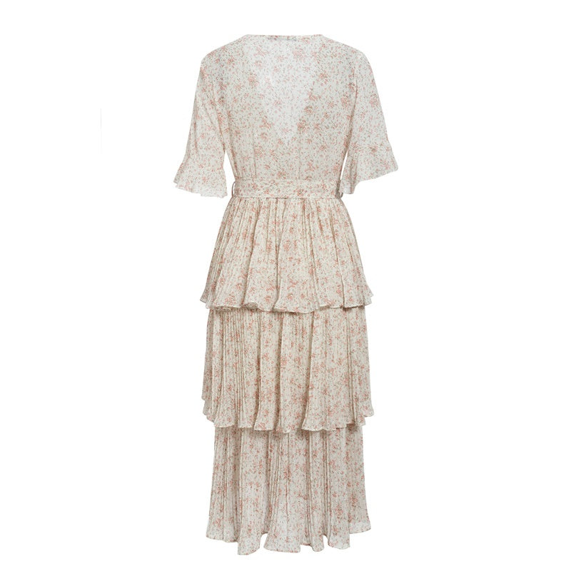 Fairy Cascading Ruffle Dress