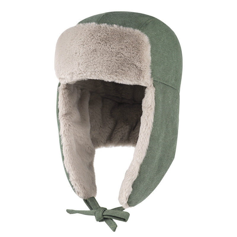 Unisex Fleece-Lined Ear Flap Hat