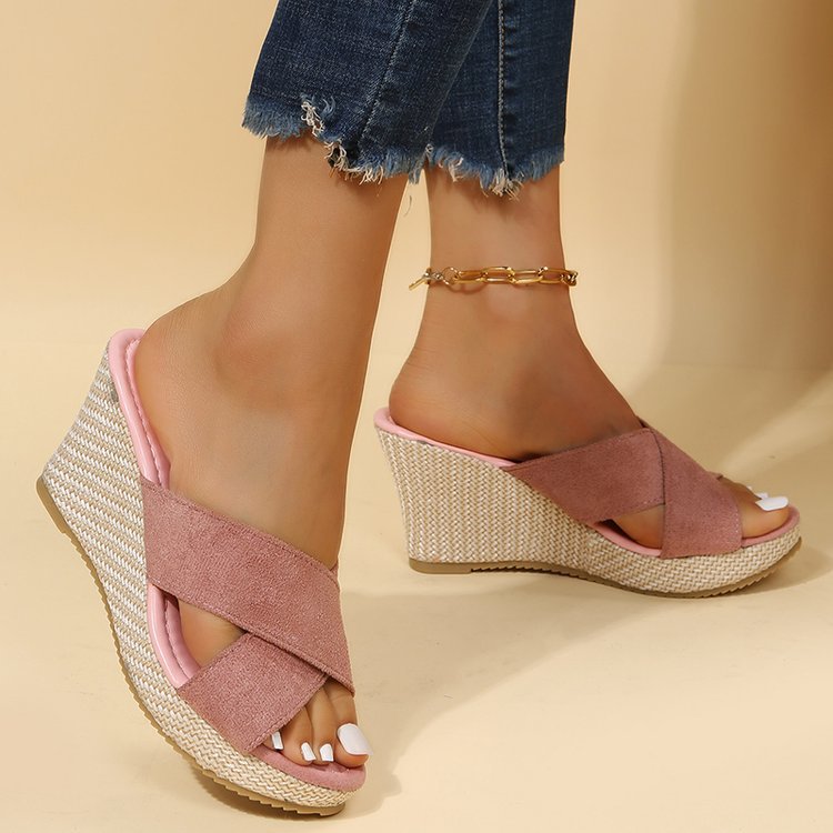 Women's Wedge Platform Sandals in 3 Colors