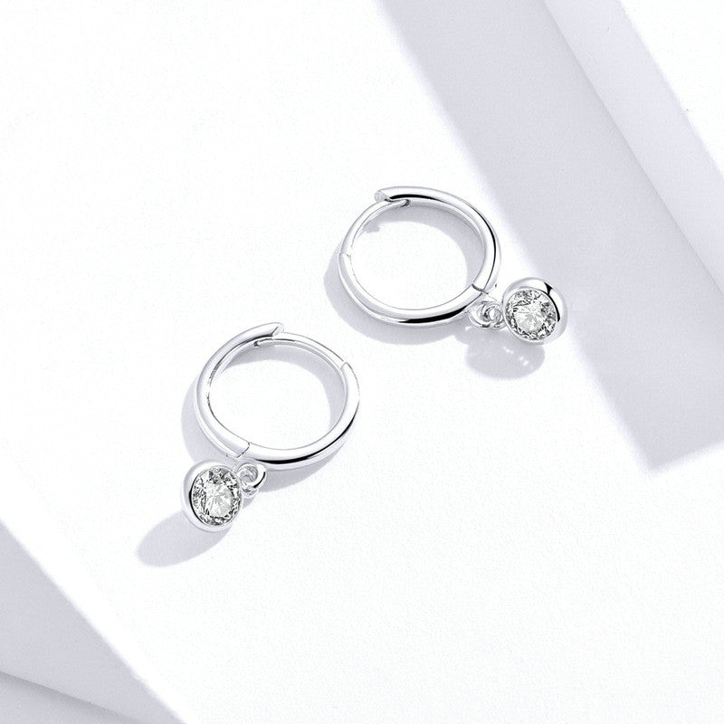 Sterling Silver Hoop Earrings