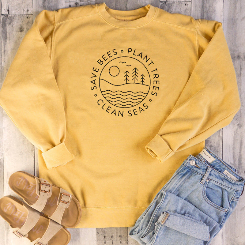 Women's Save the Earth Pullover Sweatshirt